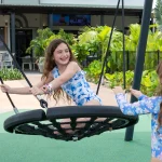 Kids Playing at the Pool area at Darwin Airport Resorts