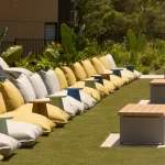 Seeting next to Pool at Darwin Airport Resort
