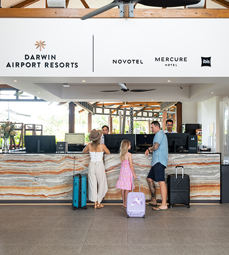 Reception at Darwin Airport Resorts