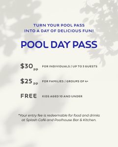 Pool Day Pass: The More, The Merrier!